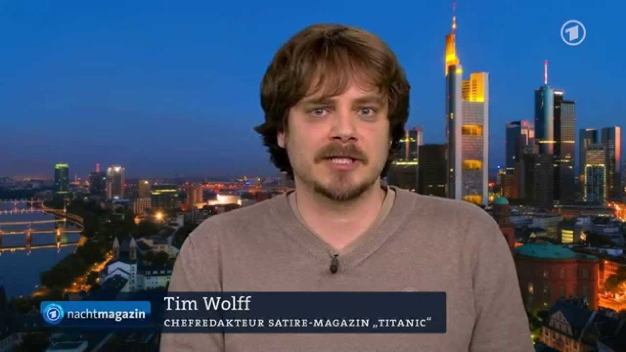 nachtmagazin 08.01.2015 00:35 Uhr - Interview Tim Wolff