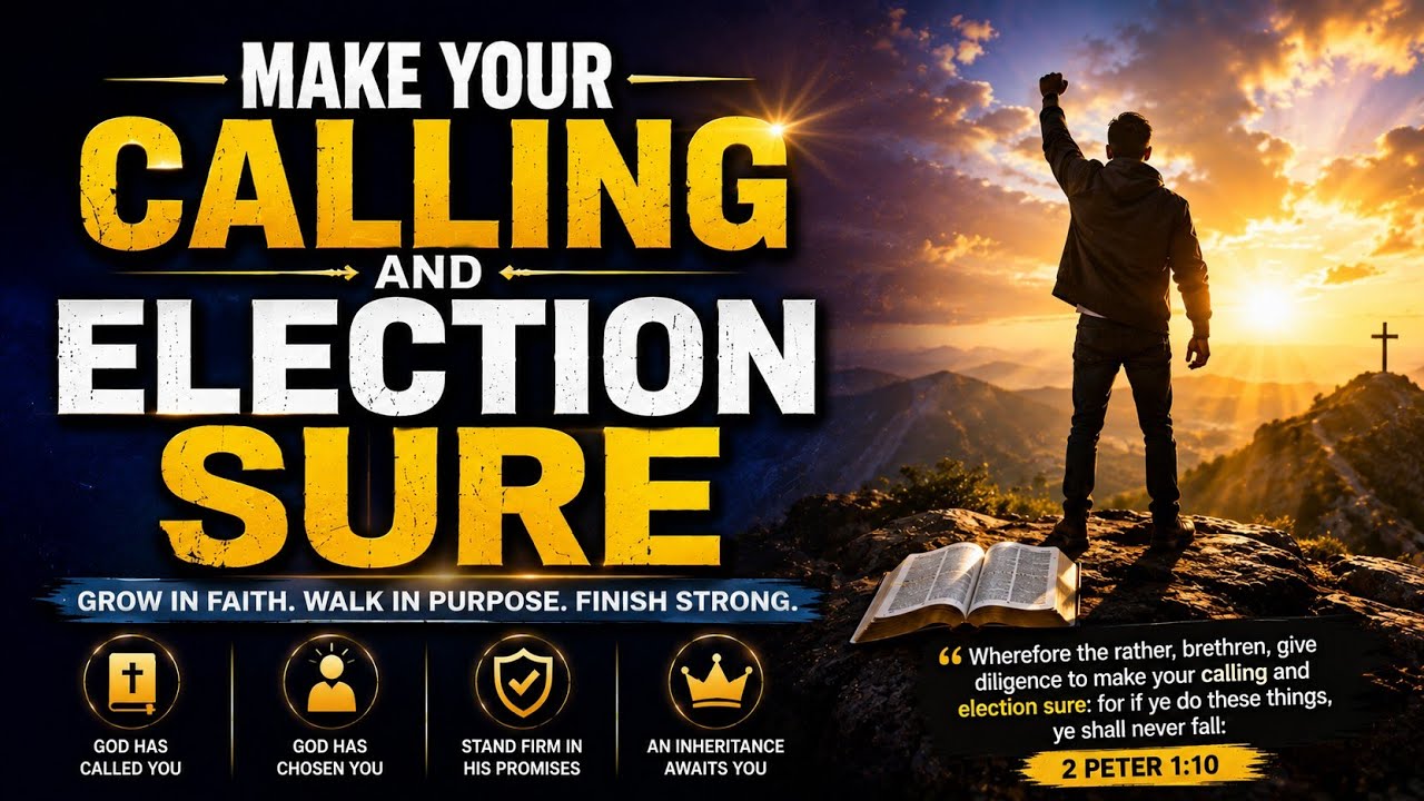 TWO DAYS SPIRITUAL CONVENTION - Make your calling and Election sure
BY BRO RANJITH