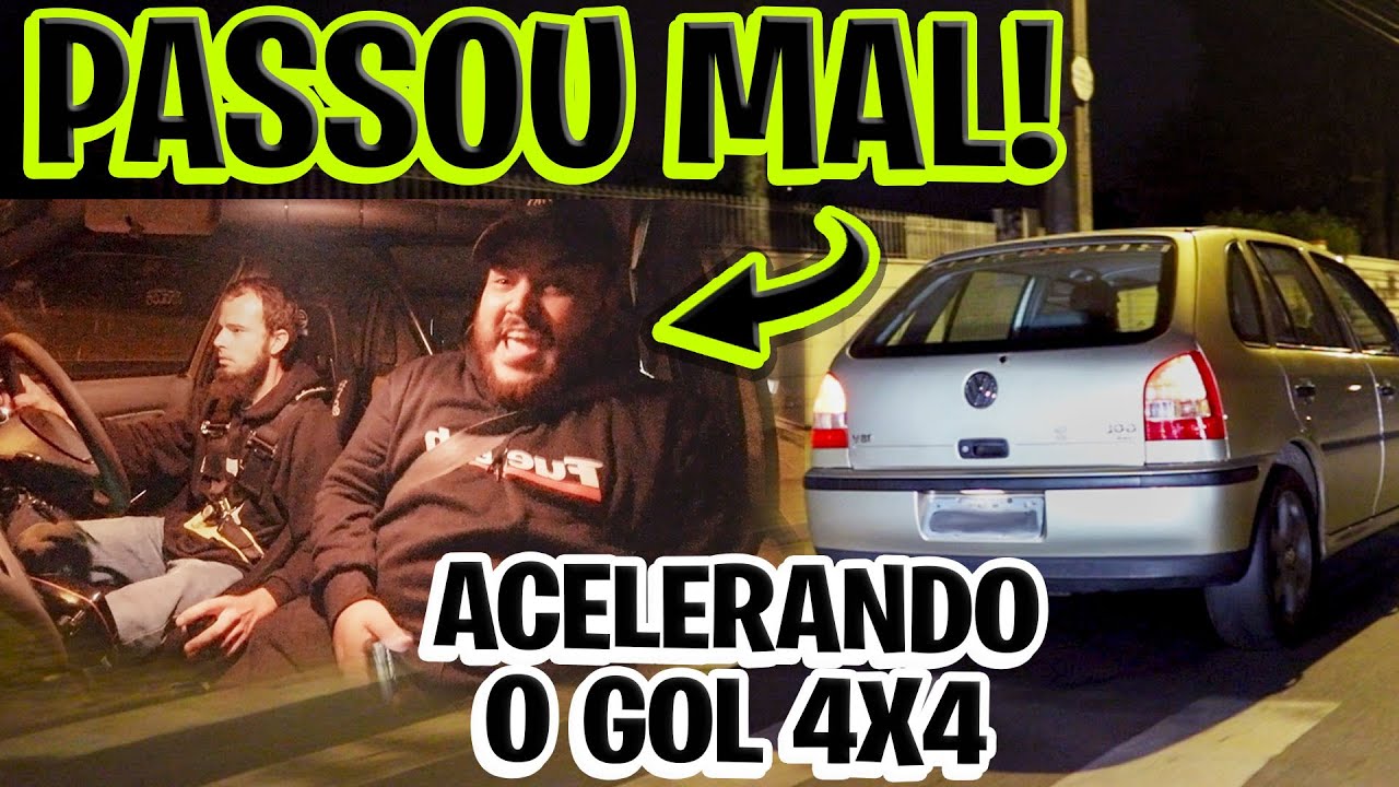 GOL 4X4 DE 700HP DO FRANGO DA BOOSTER COMPANY! O VIDEO MAIS LOUCO QUE VOC&Ecirc; VAI VER HOJE - RACEMIDIA.