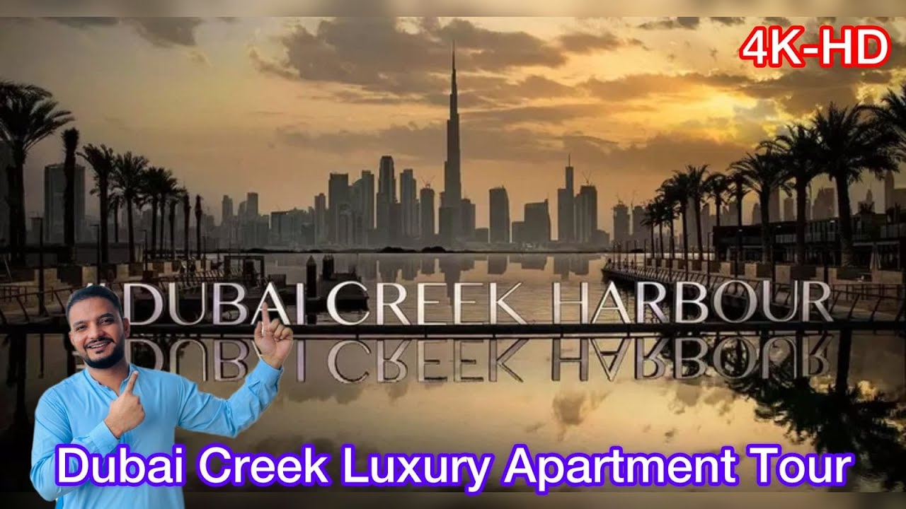 Full Apartment Tour in Dubai Creek Harbour | Amazing Decor & Premium Furniture Review