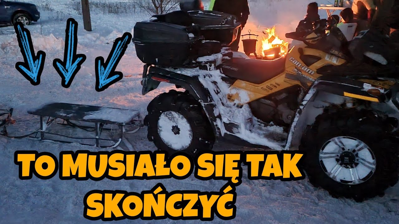 EKSTREMALNY KULIG !!! TO MUSIAŁO SIĘ TAK SKOŃCZYĆ !!