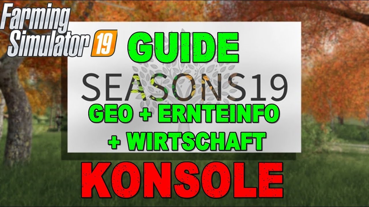 [GER]TEIL 3🚜ERKL&Auml;RUNG GEO + ERNTEINFO + WIRTSCHAFT LS19 SEASON🔥PS4🔴HD👀KONSOLE