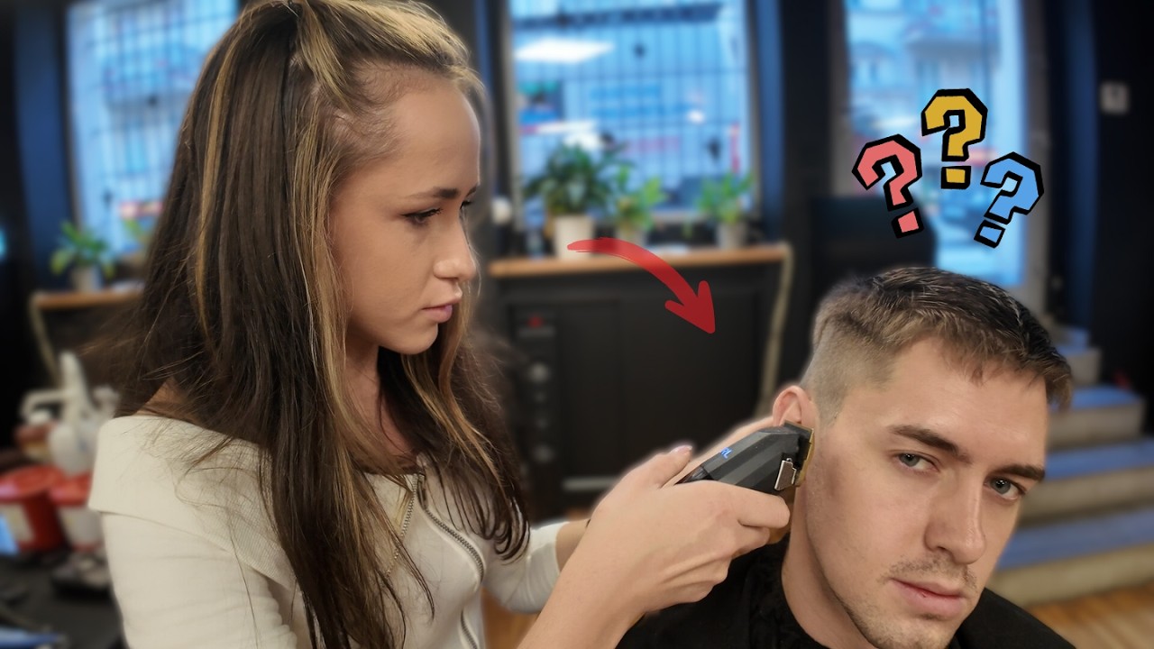 Ukrainian Barber Full Service - ASMR Haircut, Shave, Face Mask & More