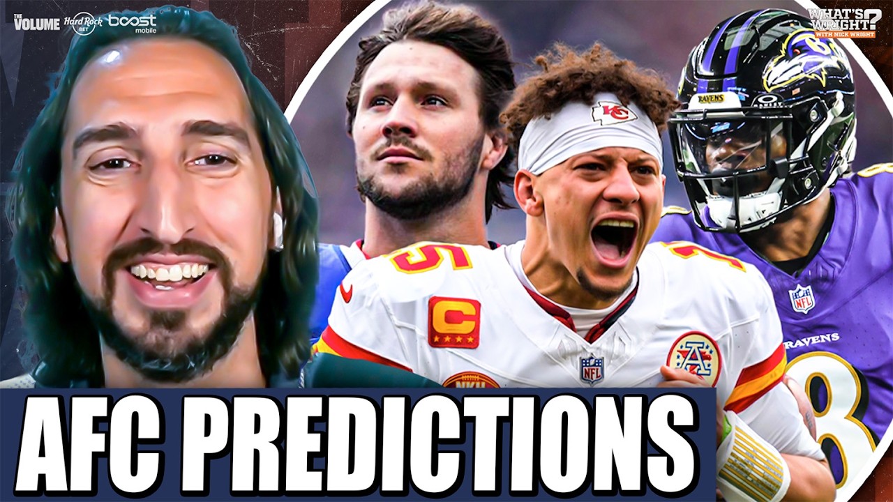 Прогнозы Ника Райта по АФК: возвращение Chiefs? Ravens снова в плей-офф НФЛ? Bills обходят Patriots?