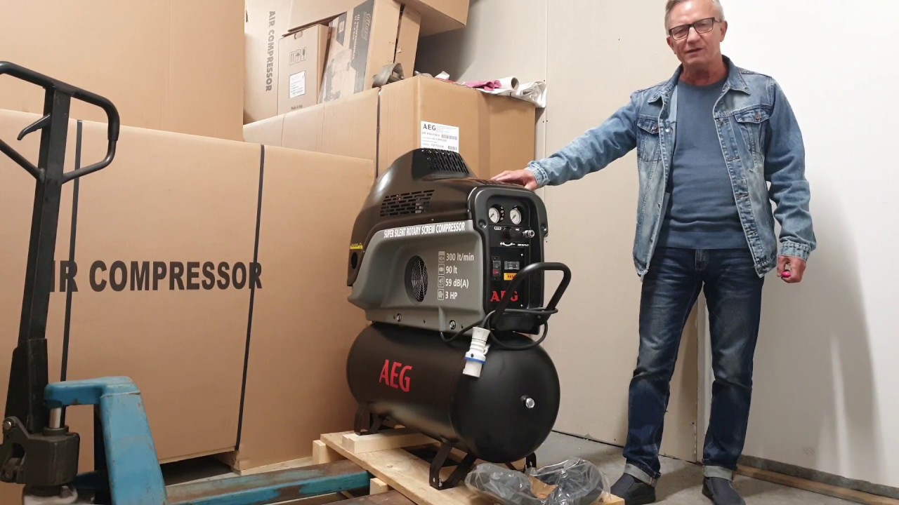 Kompresor śrubowy SC 90 AEG