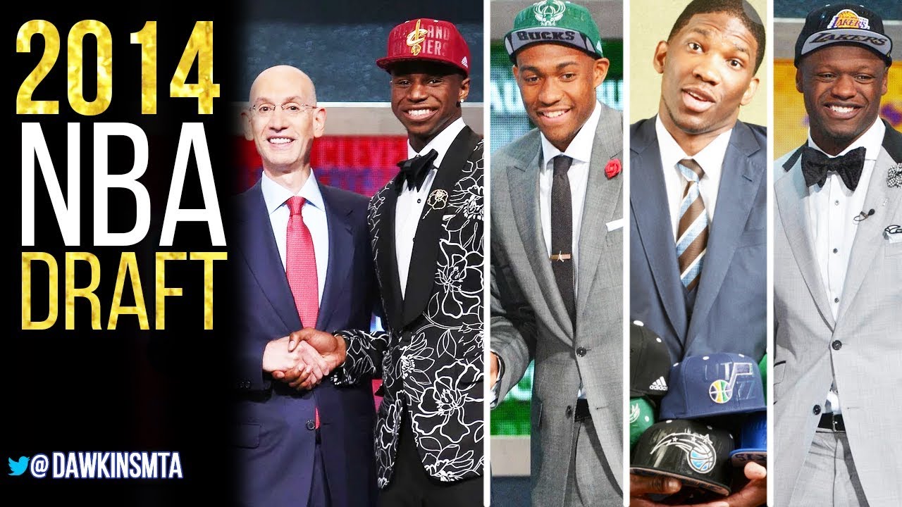 2014 NBA Draft Highlights - Selections Of Wiggins, LaVine Jabari, Embiid, Smart, Aaron Gordon!