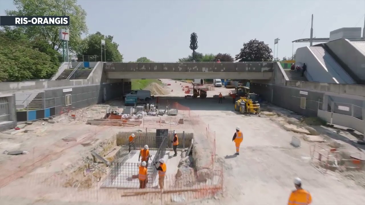 Tzen 4 : Les travaux vus du ciel