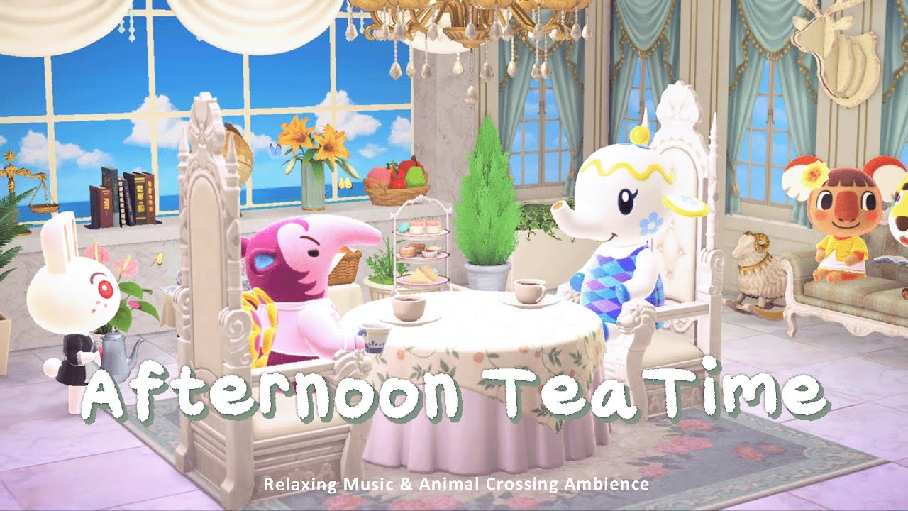 Afternoon Tea Time 🍵 Smooth Lofi Chillhop | Study & Reading Music | Animal Crossing Ambience