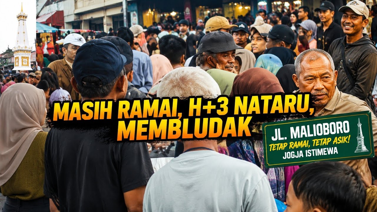 Ekspektasi Sepi, Realita Ramai! Malioboro H+3#malioboro #pasarberingharjo 