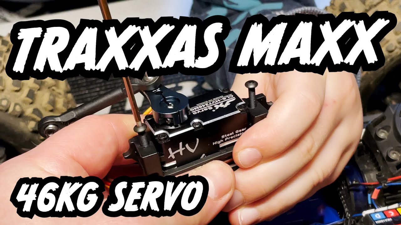 Traxxas Maxx - mehr Power - 46kg Servotausch!