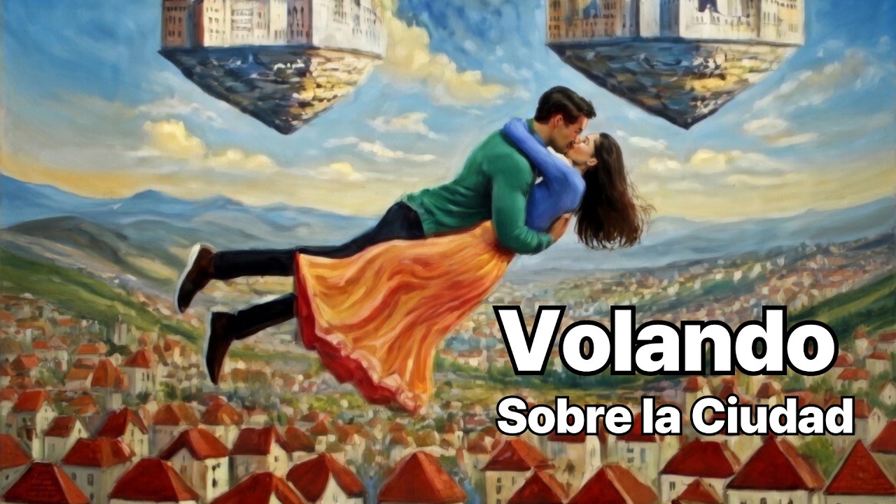 Volando sobre la ciudad | canción romántica estilo Doo-wop | Homenaje  Marc Chagall
