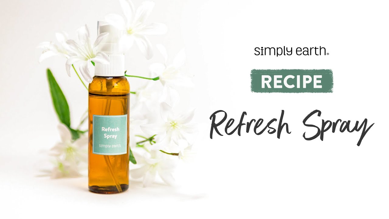 DIY Essential Oil Refresh Spray For Your Clothes & Sports Gear