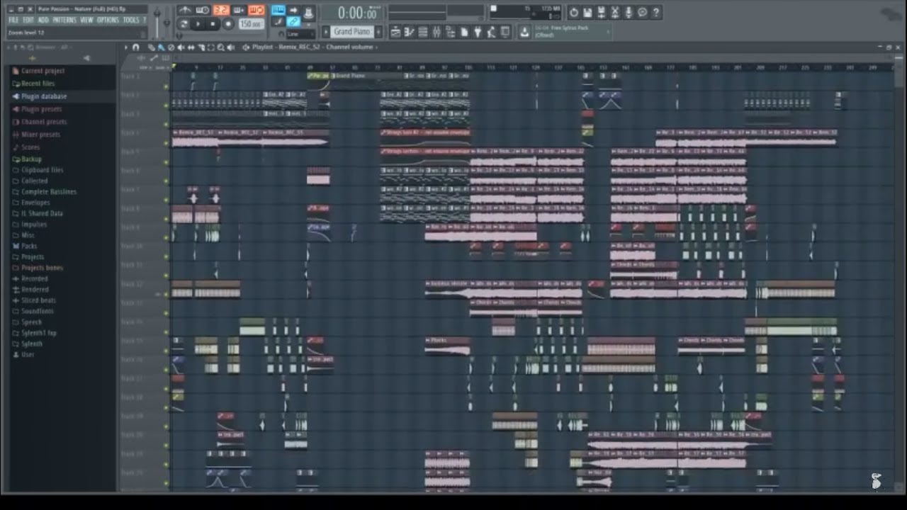 FL Studio Playthrough Euphoric Hardstyle (Pure Passion - Nature)