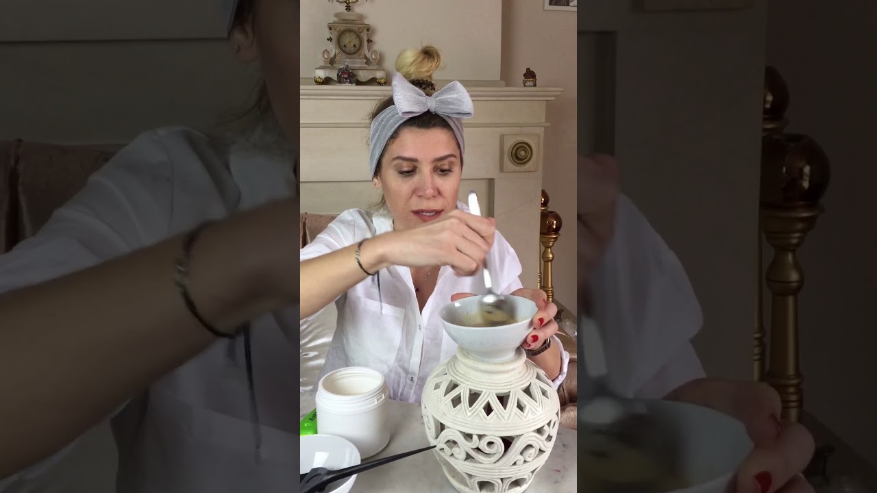 Elma Maskesi (Genç kızlara meydan okumak isteyen kadın maskesi)