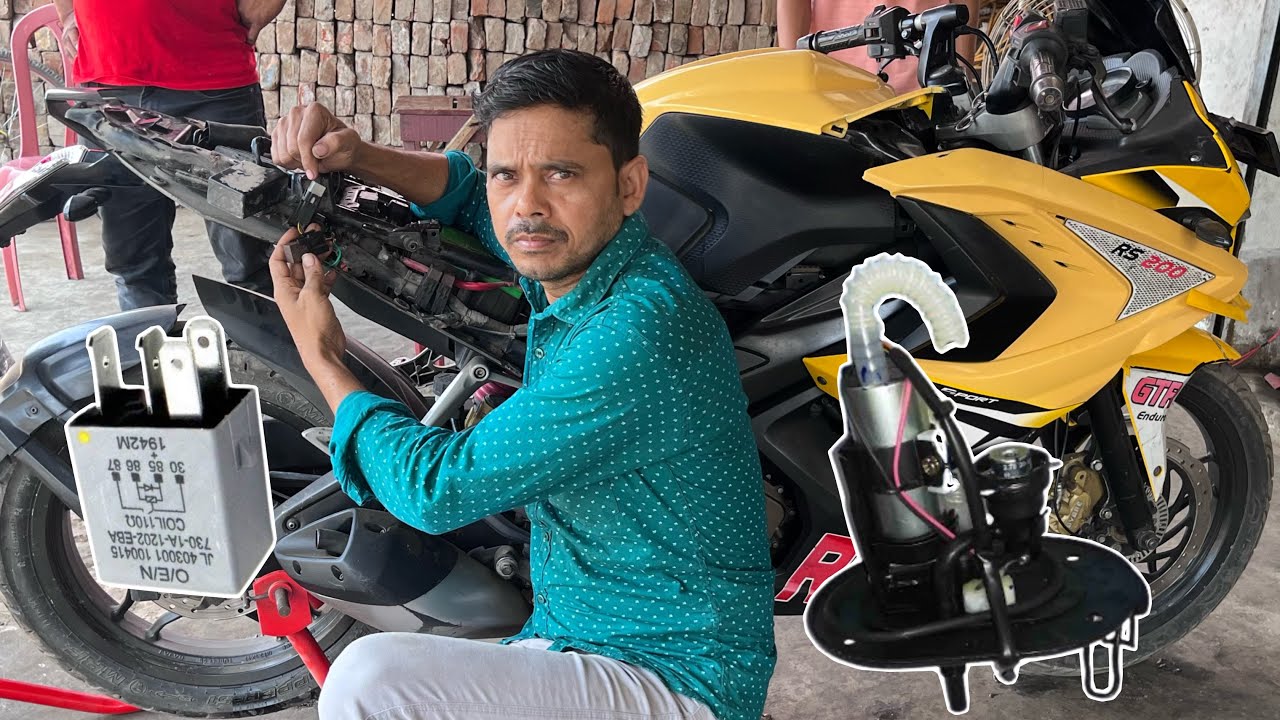 Bajaj palsar Rs 200 fual pamp kam nahi kar raha hai or bike start nahi le raha hai