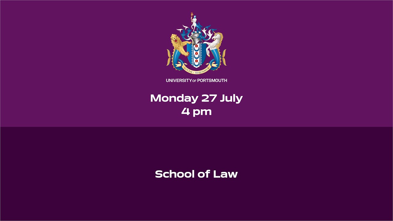 Graduation 2026 - School of Law