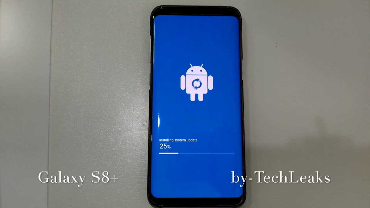 Samsung Galaxy S8 Plus Software Update