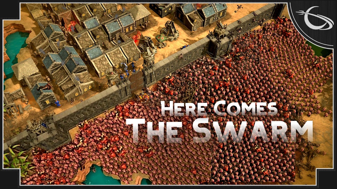 Here Comes The Swarm - Stronghold Survival Strategy Game