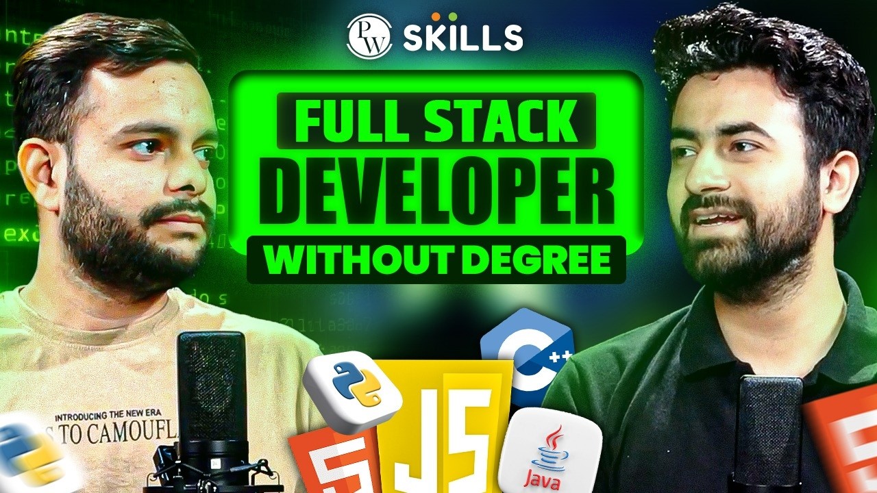 How to Become Full Stack Developer Without Degree ? From Struggles in Degree to Become Full Stack