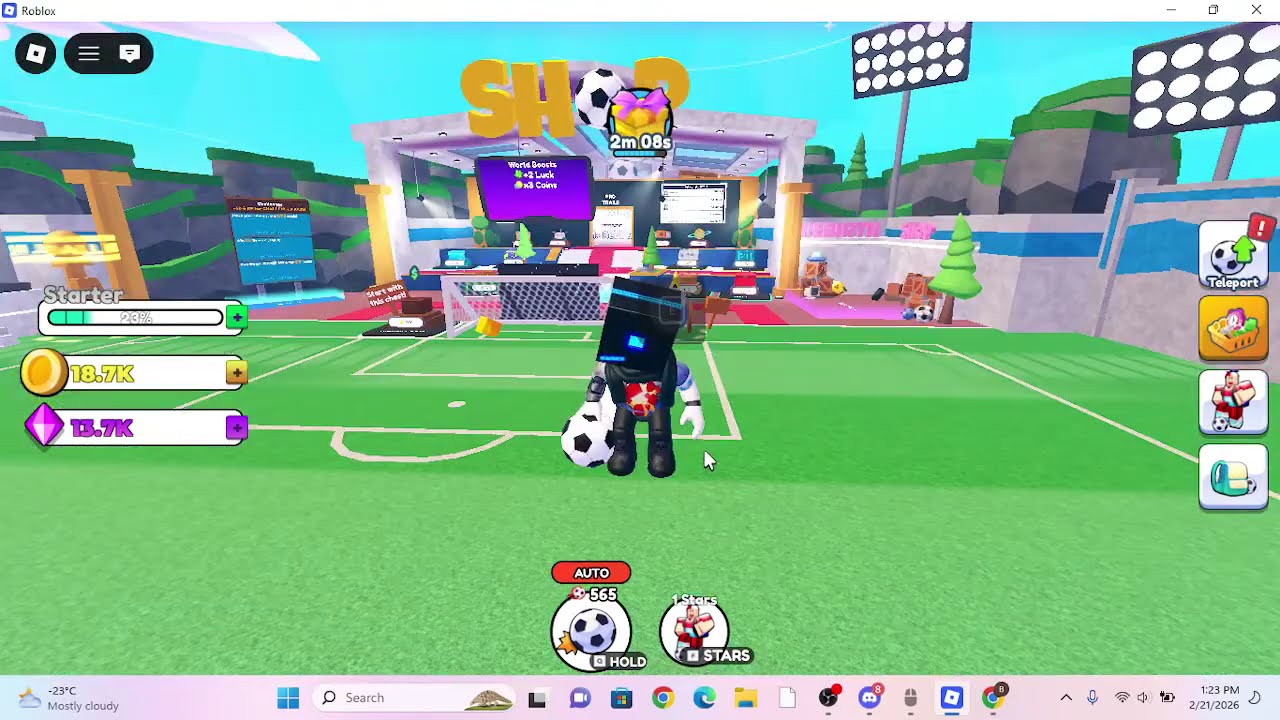 l can not score a goal from Mars