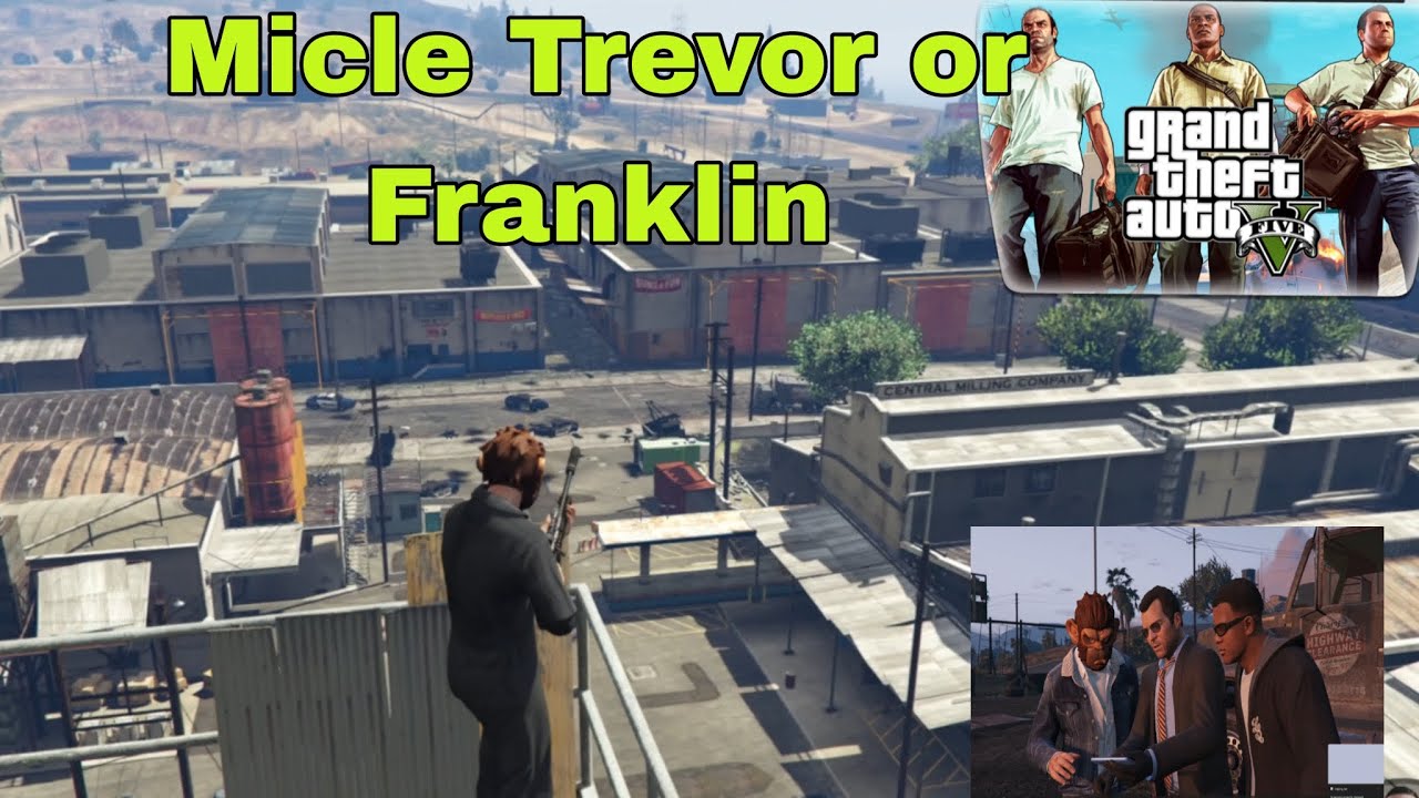 Micle Travor or Frankline mask mission #gta #gtav