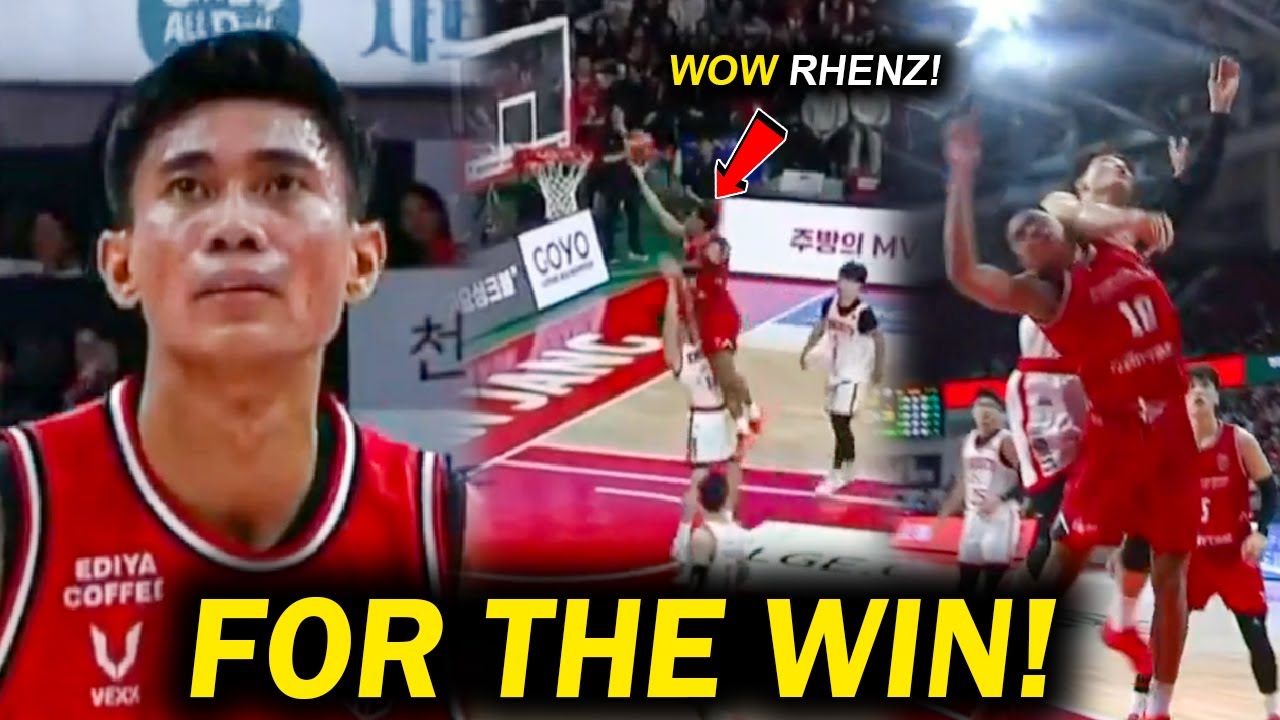 FOR THE WIN! Grabeng Effort ni Rhenz Abando sa Opensa at Depensa! Lumipad si Rhenz! | Highlights