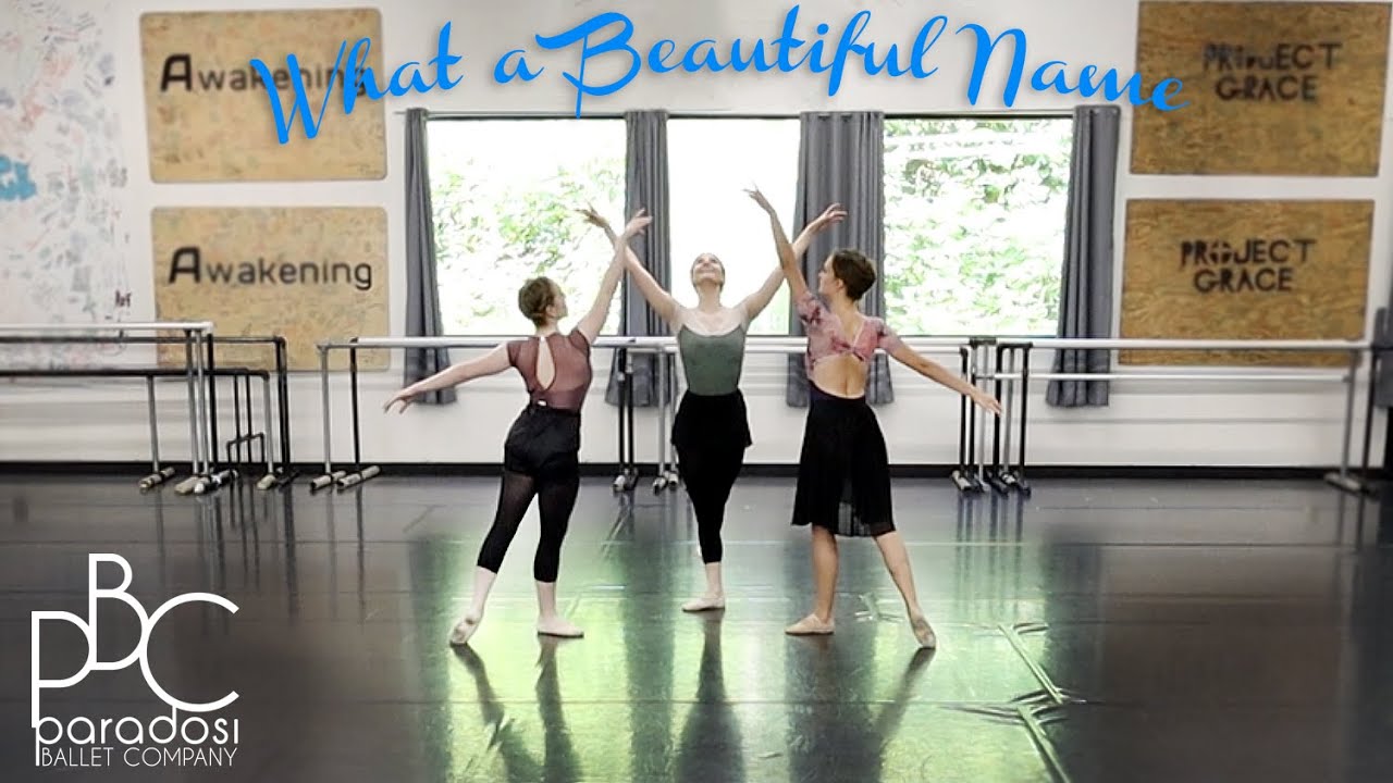 What A Beautiful Name - In Studio Dance Rehearsal - Paradosi Christian Ballet Company