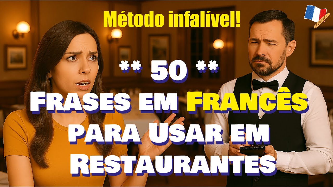 🍽 Fale Francês no Restaurante!
