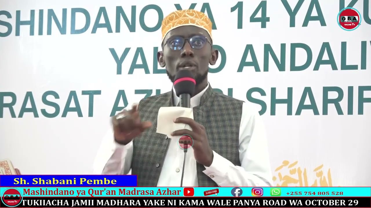 Tusikubali kuwa na #Panya road, kama wale wa October 29. Sh. Shabani Pembe 