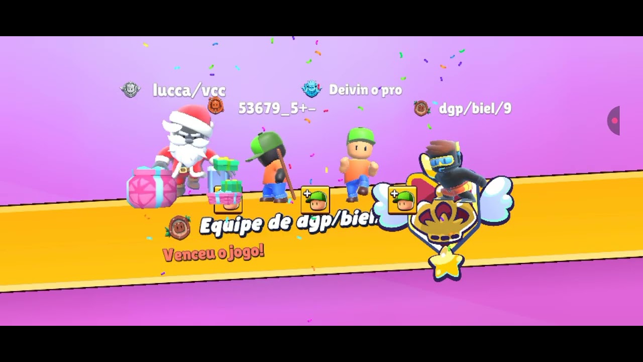 Jogando stuble gyus👍