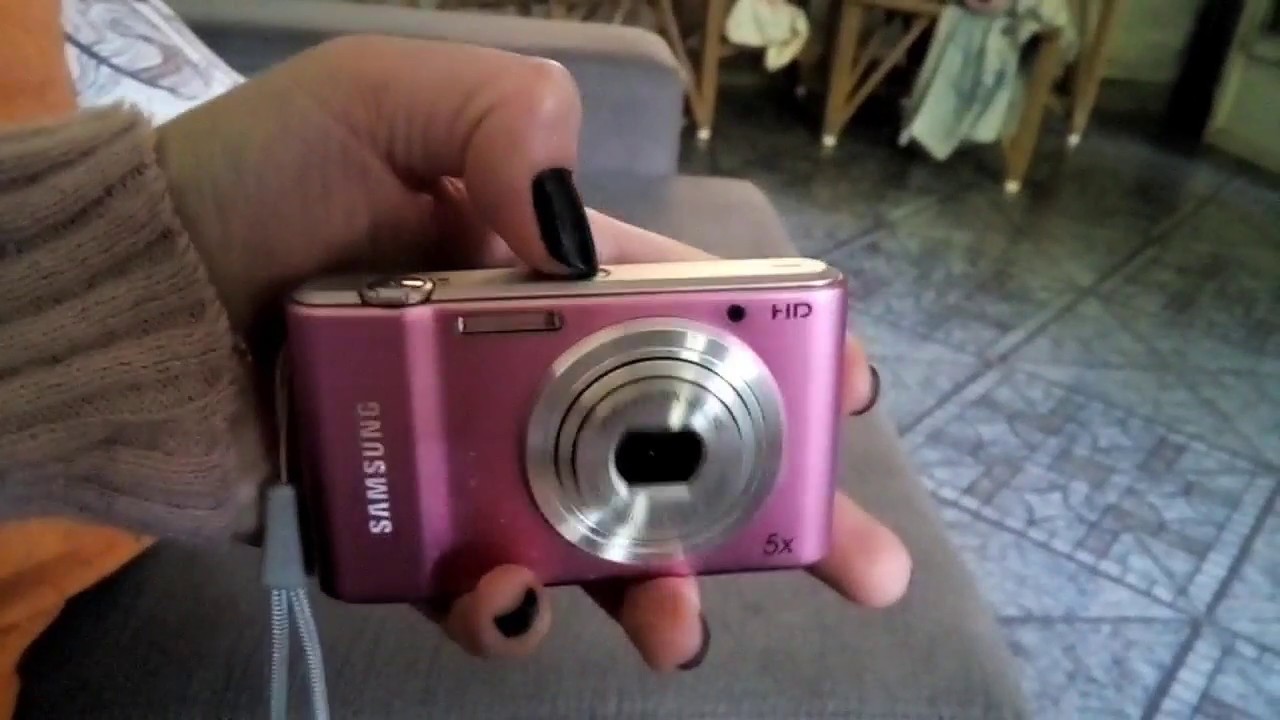 Câmera Digital Samsung ST64 rosa