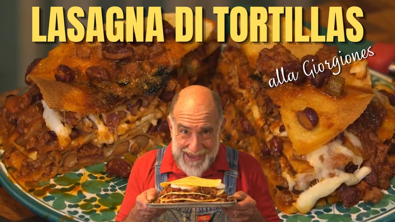 LASAGNA DI TORTILLAS CON RAGÙ 