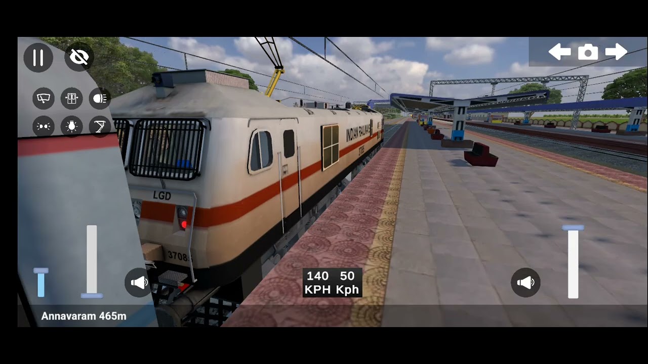 Vijayavada to visakhapatnam trian game video High quality and real game video 