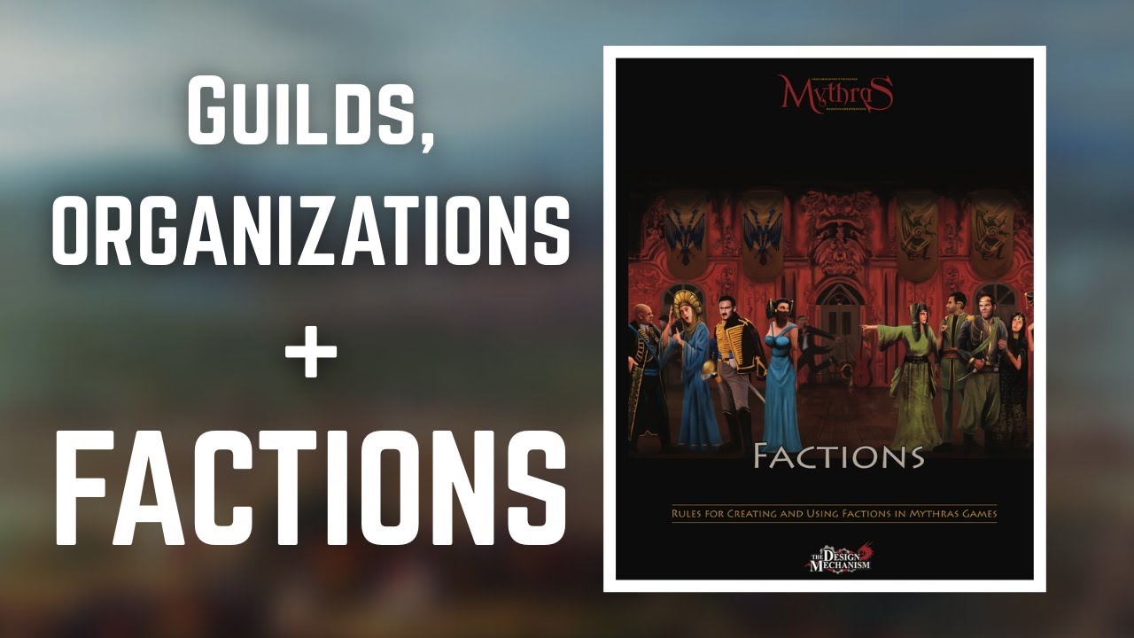 Фракции в ролевой игре Mythras