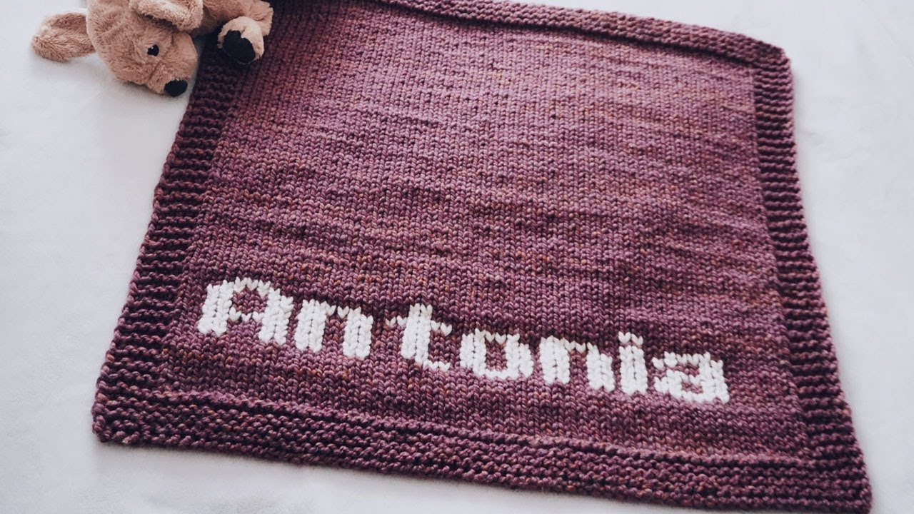 CÓMO PERSONALIZAR UNA MANTA CON EL PUNTO DUPLICADO | Danii's Ways