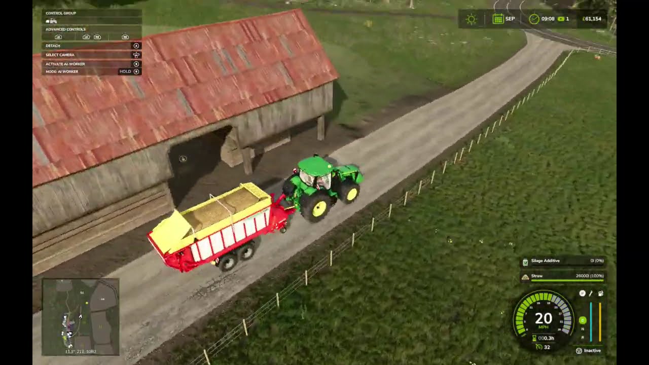 Farming Simulator 25 Kinlaig Ep 6 Collecting Straw