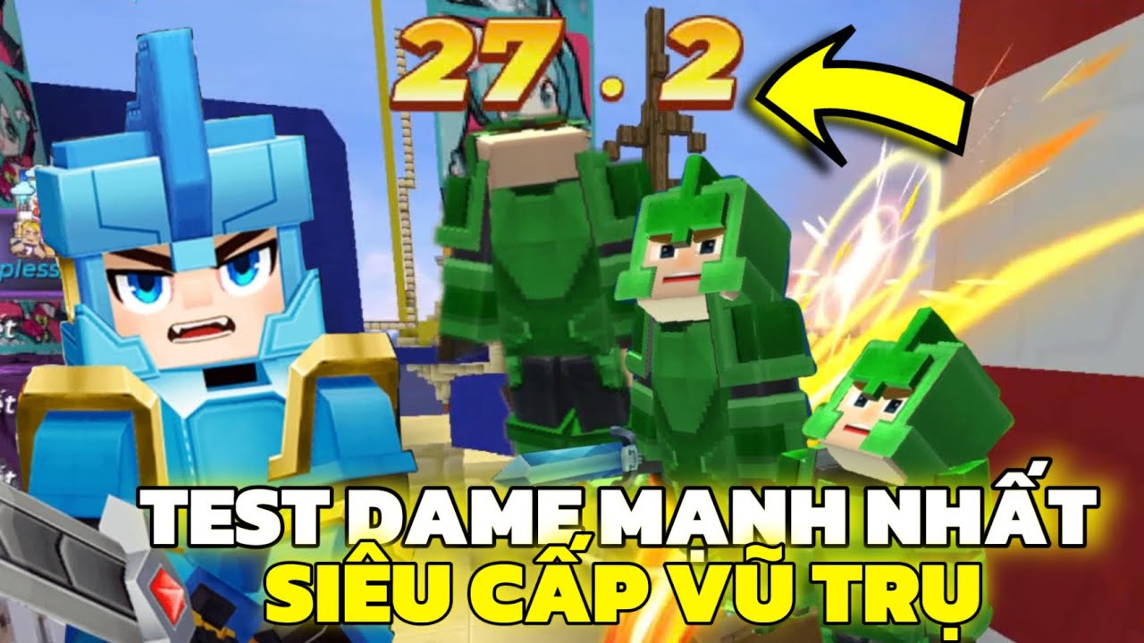 (Blockman Go) Bedwars: Test Dame Sword Sức Mạnh Tuyệt Đối Bị Bất Ngờ Khi OneHit Trong Rank