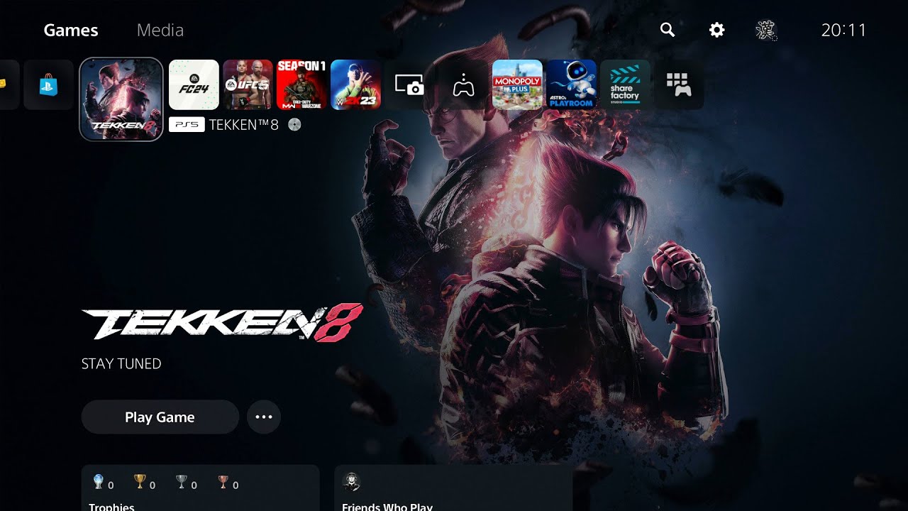 TEKKEN 8 - Start Up Screen + FULL Menu Walkthrough (PS5)