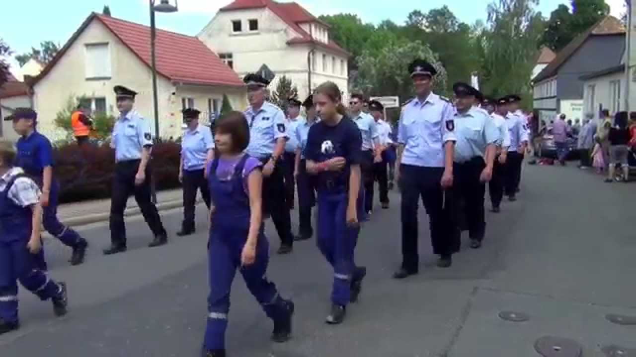 140. Jahre Freiwillige Feuerwehr Lawalde -Festumzug