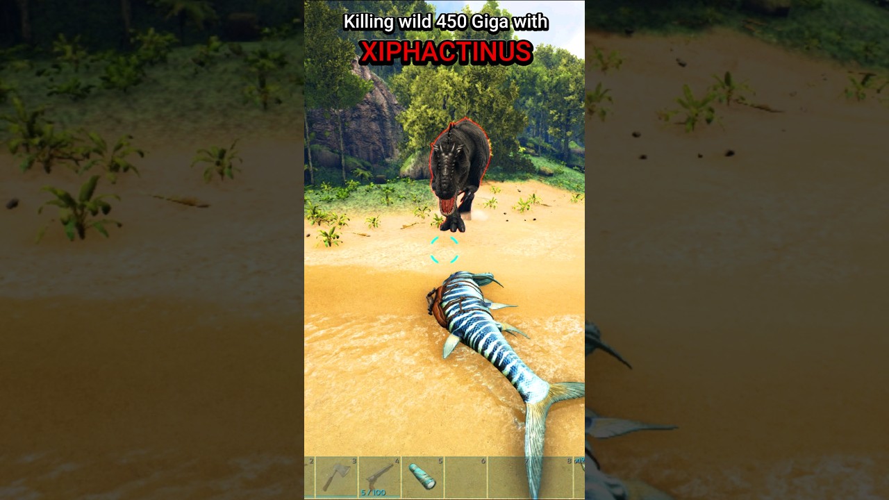 Challenge: KILL 450 GIGA With XIPHACTINUS 