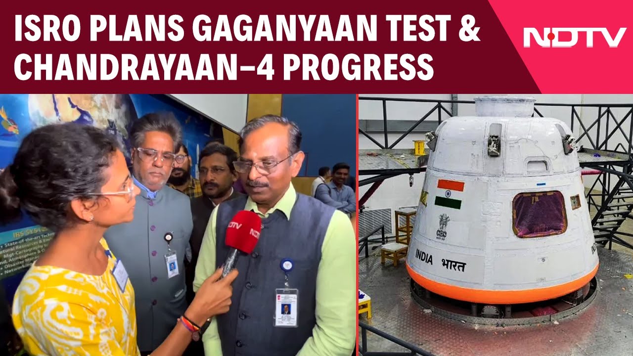 ISRO Chairman Interview | ISRO Updates: Gaganyaan, Bhartiya Space Station, Chandrayaan-4 And More