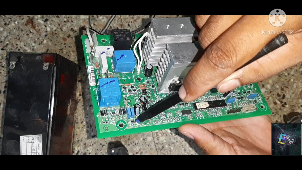Luminous 1050 eco watt repair. Luminous eco watt charging and mains problem repair # part1