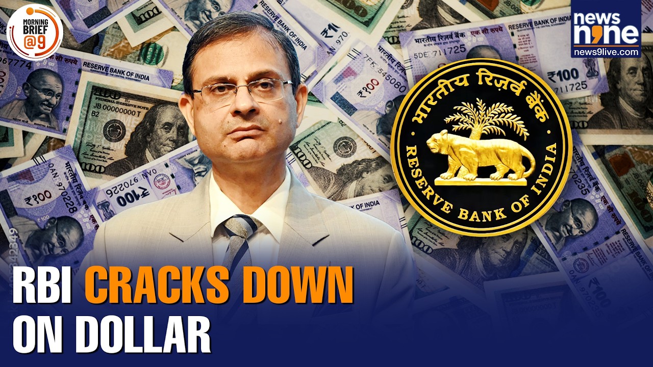 RBI Cracks Down on Dollar Bets | Caps Banks&rsquo; Forex Positions to Stabilise Rupee | News9