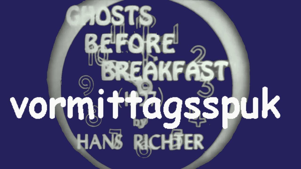 Vormittagsspuk (Ghosts before breakfast) - Hans Richter - Dada film. Cinematic live Soundtrack.