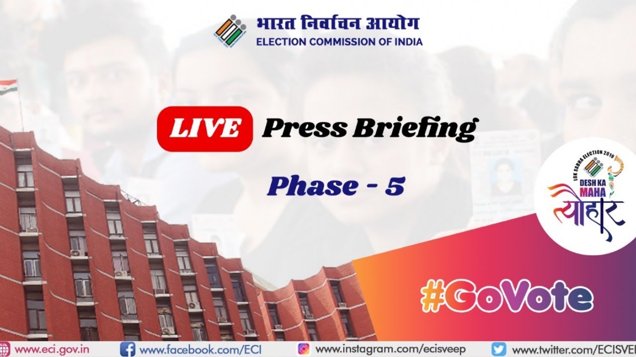 ECI Press Conference - Phase 5