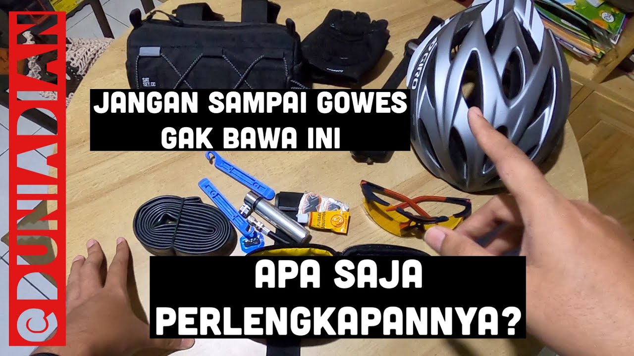 Barang yang Wajib Dibawa Saat Bersepeda ( Gowes ) | duniadianSEPEDAHAN #27