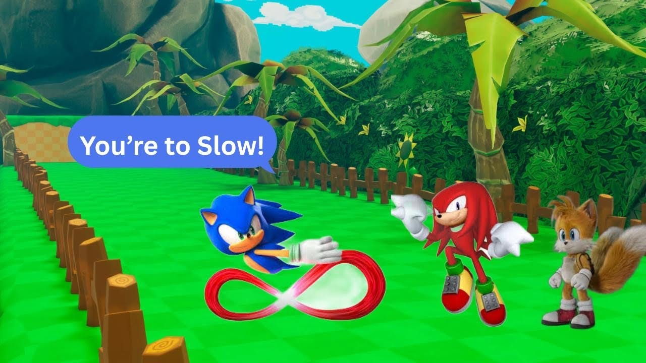 First video(playing sonic rumble)