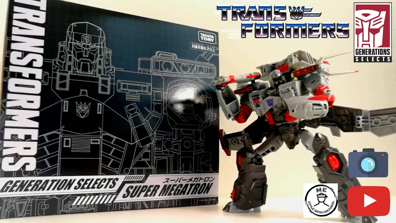Transformers Generations Selects: SUPER MEGATRON quick playthrough review