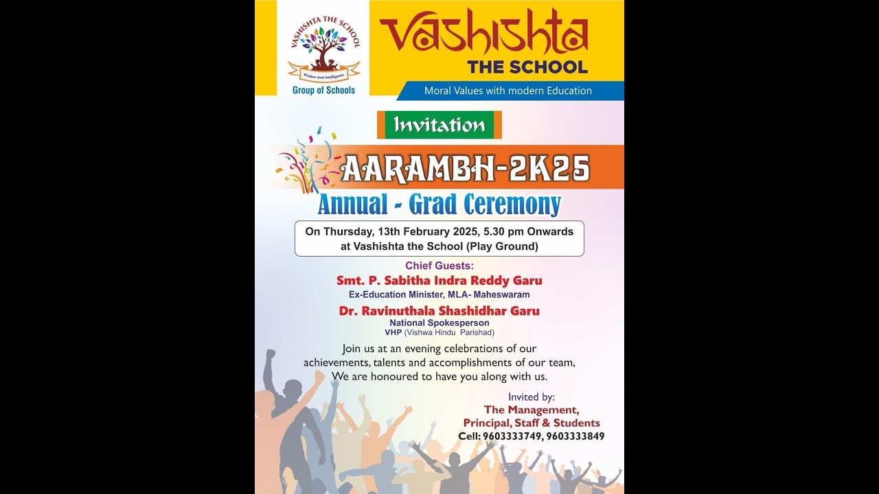 AARAMBH (Annual-Grad day) 2024-25
