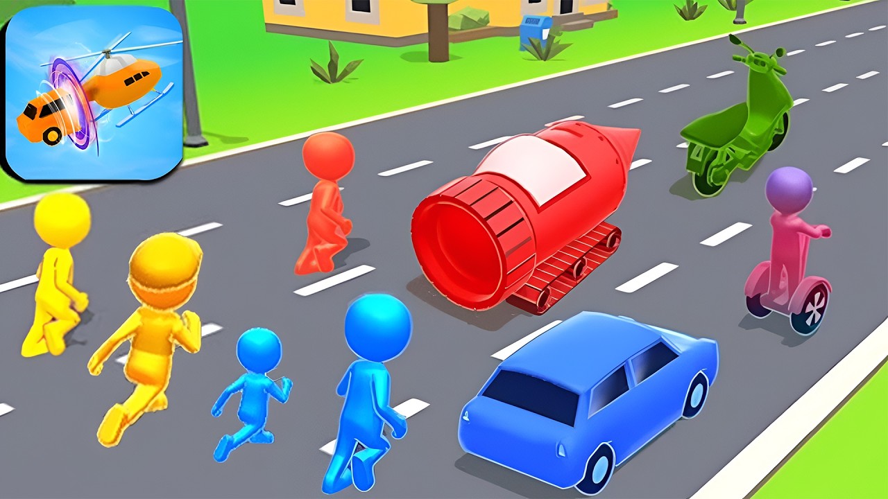Shape Shifting🏃‍♂️🚗🚲🚦All Levels Gameplay Walkthrough Android,ios Max Level E93